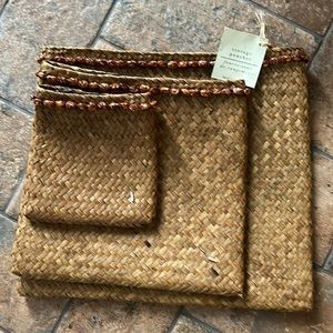 PIER 1 IMPORTS STORAGE POUCHES